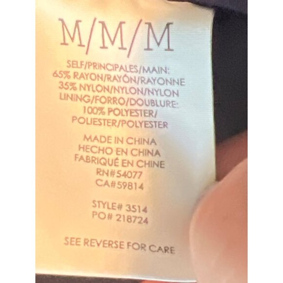 CAbi Dress M Radiant Velvet Burnout Style Purple Orange Fall Slip Dress - Picture 8 of 9